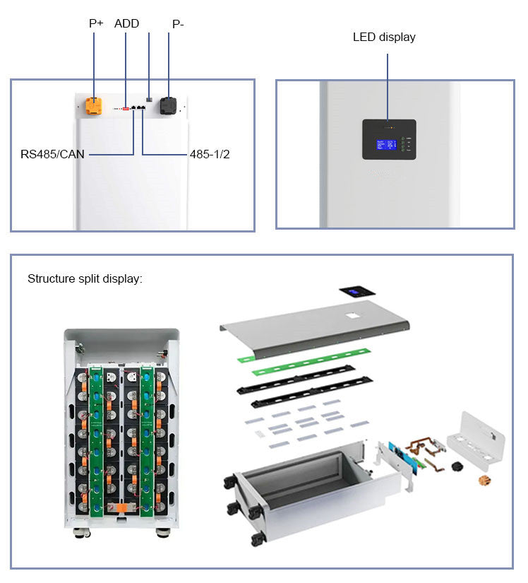 51.2V/280Ah (EVE CATL battery) household solar storage DIY KIT system